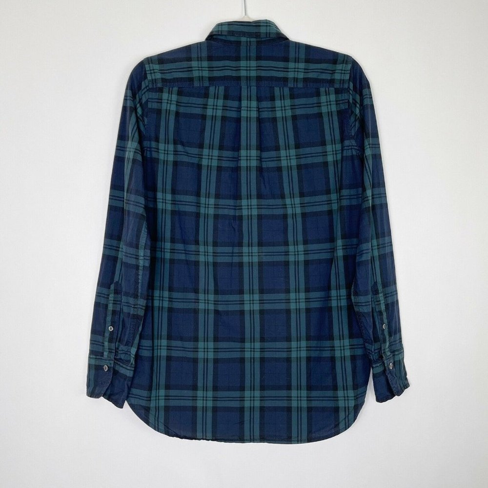 J Crew Button Down Plaid Shirt Size 2 - Picture 5 of 8